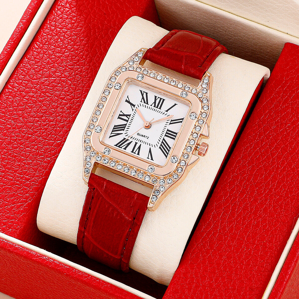 💥 EDICIÓN LIMITADA❗️  | Reloj de moda rojo radiante