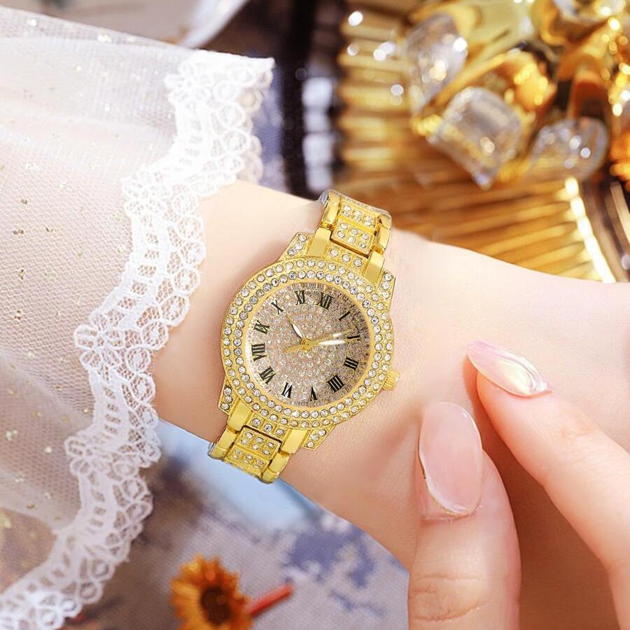 💥 EDICIÓN LIMITADA❗️  | Reloj y pulsera de oro de lujo