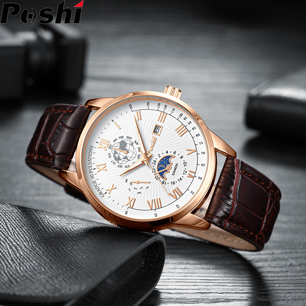 ¡PROMO (HOY)!🔥| Reloj mecánico de lujo para hombre 🔱💎