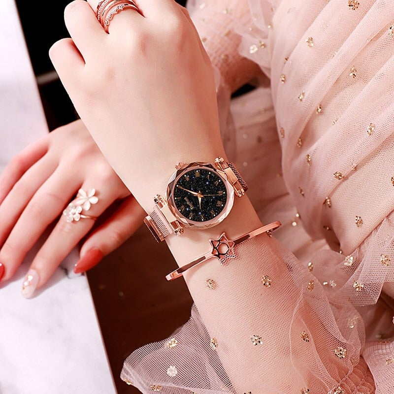 🔥 EDICIÓN LIMITADA | Reloj luminoso cielo estrellado 💥