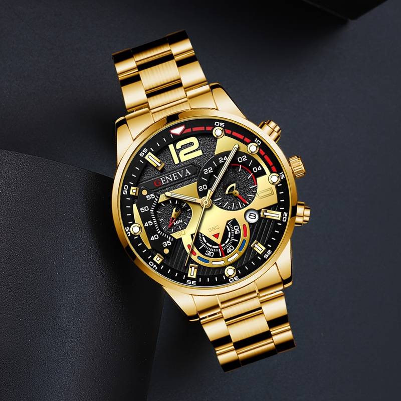 💥 EDICIÓN LIMITADA❗️ | | Geneva™ Reloj Elite Gold