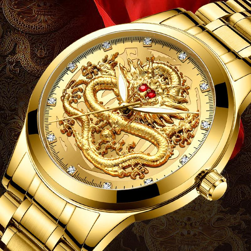 💥 EDICIÓN LIMITADA ❗️ | Reloj de dragón con detalles de lujo