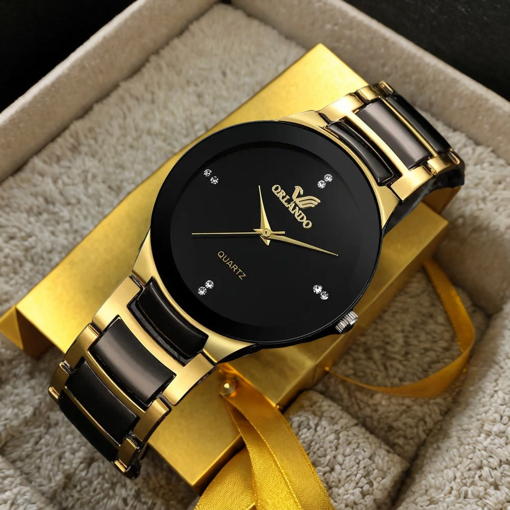 💥 EDICIÓN LIMITADA❗️ |  | Jose Orlando™ Reloj Suizo de Lujo en Oro y Negro