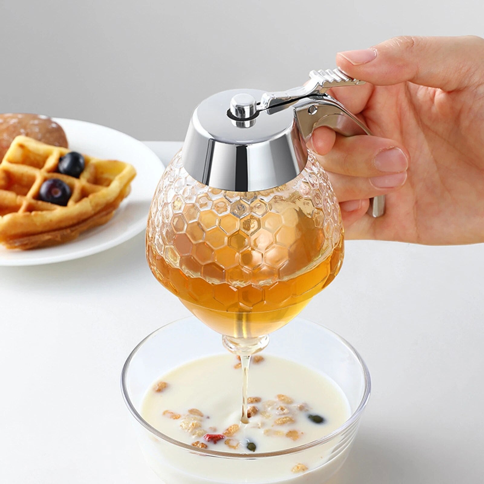 Dispensador de vidrio HoneyLuxe
