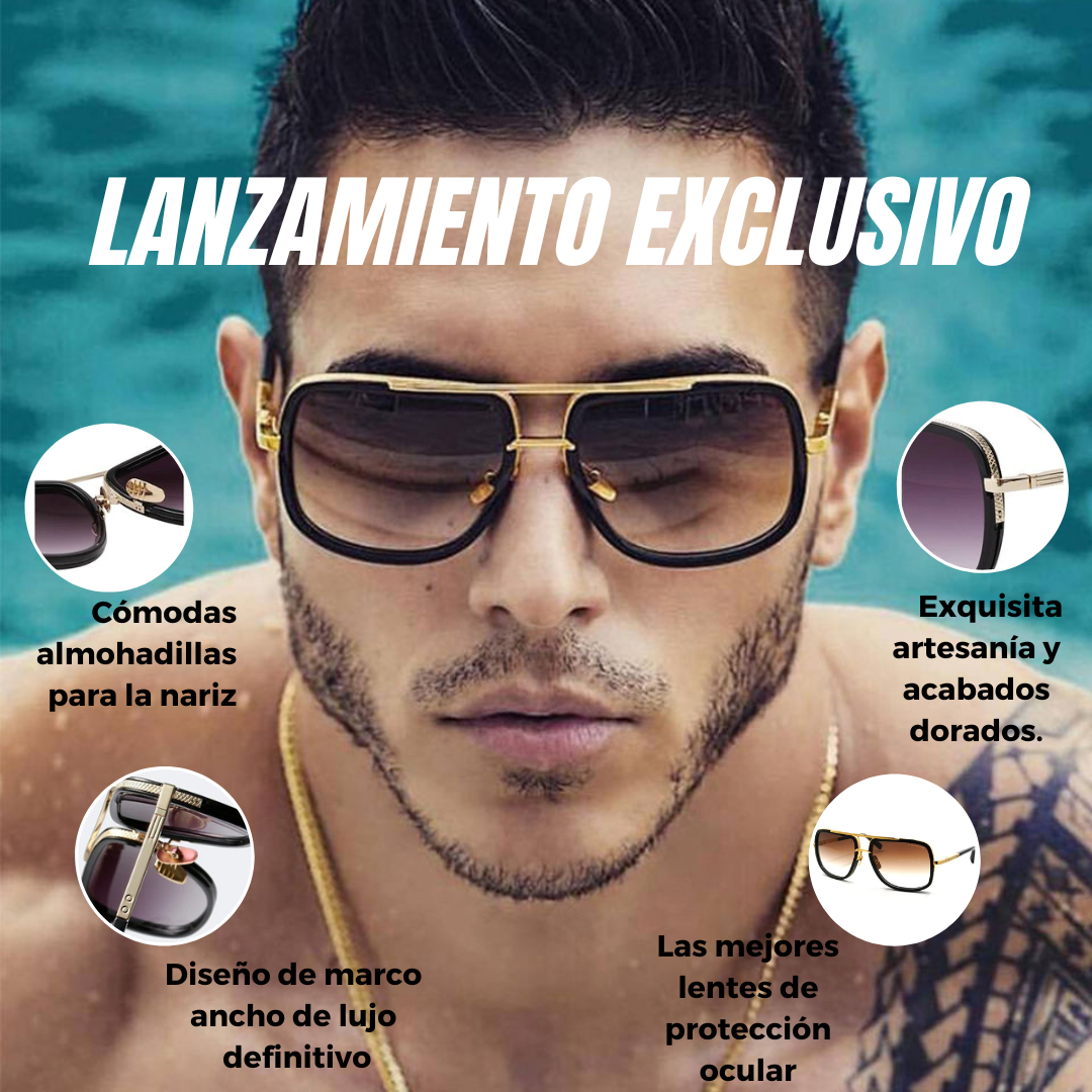 LANZAMIENTO EXCLUSIVO | Gafas De Sol Cuadradas Con Montura Grande Para Dominar